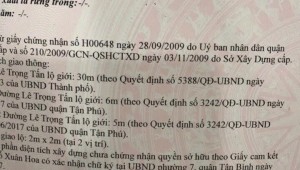 Bán nhà 6 Lê Trọng Tấn Tây Thạnh Quận Tân Phú