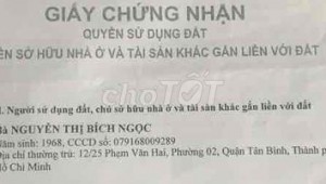 Bán nhà 37/37 Bờ Bao Tân Thắng Sơn Kỳ Quận Tân Phú