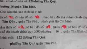 Bán nhà 122 Tân Quý Tân Quý Quận Tân Phú