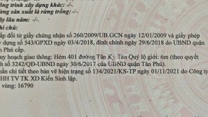 Bán nhà 401/30 Tân Kỳ Tân Quý Tân Quý Quận Tân Phú