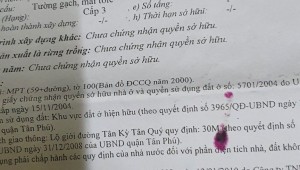 Bán nhà 494 Tân Kỳ Tân Quý Tân Quý Quận Tân Phú
