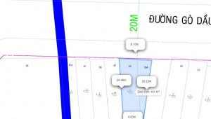 Bán nhà 55-55A Gò Dầu Tân Quý Quận Tân Phú