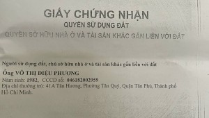 Bán nhà 41 Tân Hương Tân Quý Quận Tân Phú
