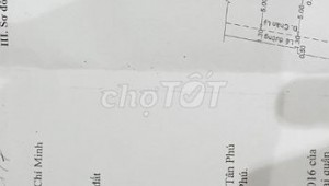 Bán nhà 4 Chân Lý Tân Thành Quận Tân Phú