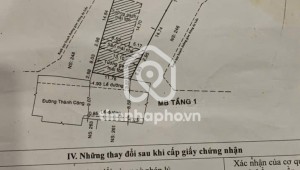 Bán nhà 257 Trương Vĩnh Ký Tân Thành Quận Tân Phú