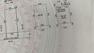 Bán nhà 40/1/2 Tân Thành Tân Thành Quận Tân Phú