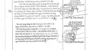 Bán nhà 2 Lê Vĩnh Hòa Phú Thọ Hòa Quận Tân Phú