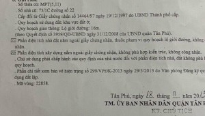 Bán nhà 41 Phan Văn Năm Phú Thạnh Quận Tân Phú