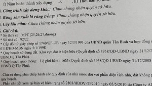 Bán nhà 49/56/68H Trịnh Đình Trọng Phú Trung Quận Tân Phú