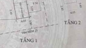 Bán nhà 25/22a Nguyễn Minh Châu Phú Trung Quận Tân Phú