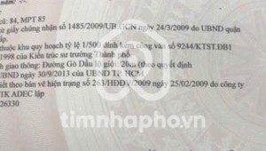 Bán nhà 58-60 Gò Dầu Hòa Thạnh Quận Tân Phú