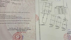 Bán nhà 291 Trịnh Đình Trọng Hòa Thạnh Quận Tân Phú
