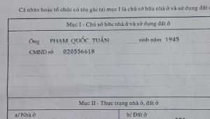 Bán nhà 123B Lê Thị Riêng Bến Thành Quận 1