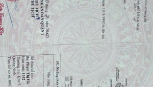 Bán nhà 120 Lê Thị Riêng Bến Thành Quận 1