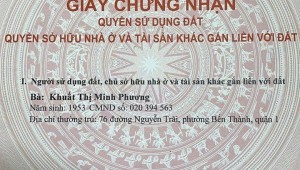 Bán nhà 76 Nguyễn Trãi Bến Thành Quận 1