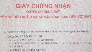 Bán nhà 2025-09-20 00:00:00 Hồ Hảo Hớn Cô Giang Quận 1