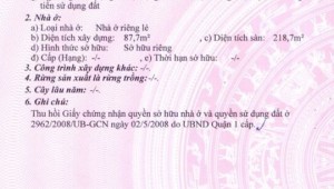Bán nhà 191-193 Cô Bắc Cô Giang Quận 1