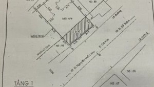 Bán nhà 94-96Thửa: 72Tờ: 3 Cô Bắc Cô Giang Quận 1