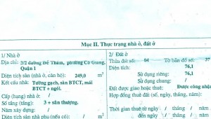 Bán nhà 3 Đề Thám Cô Giang Quận 1