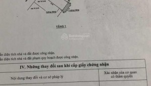 Bán nhà TK5/45 Nguyễn Cảnh Chân Cầu Kho Quận 1