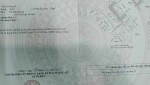 Bán nhà tk48/17 Võ Văn Kiệt Cầu Kho Quận 1