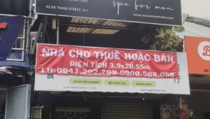 Bán nhà 42 Đề Thám Cầu Ông Lãnh Quận 1