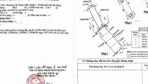 Bán nhà 32 Cô Bắc Cầu Ông Lãnh Quận 1