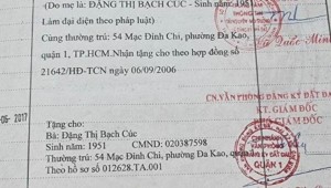 Bán nhà 45A Mạc Đĩnh Chi Đa Kao Quận 1