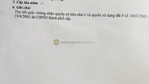 Bán nhà 20 Phan Kế Bính Đa Kao Quận 1