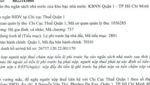 Bán nhà 20 Nguyễn Huy Tự Đa Kao Quận 1