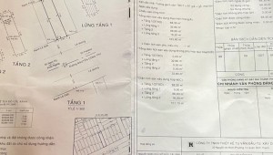 Bán nhà 114Thửa: 1041Tờ: 12 Nguyễn Công Trứ Nguyễn Thái Bình Quận 1