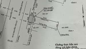 Bán nhà 229 Nguyễn Trãi Nguyễn Cư Trinh Quận 1