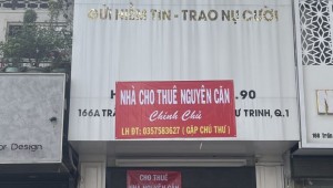 Bán nhà 166a Trần Hưng Đạo Nguyễn Cư Trinh Quận 1