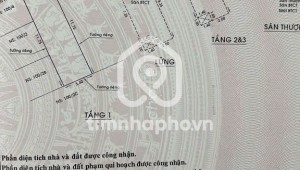 Bán nhà 100/6 Trần Hưng Đạo Phạm Ngũ Lão Quận 1