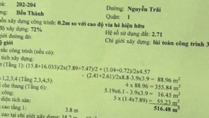 Bán nhà 202-204 Nguyễn Trãi Phạm Ngũ Lão Quận 1