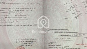 Bán nhà 315 Phạm Ngũ Lão Phạm Ngũ Lão Quận 1