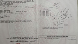 Bán nhà 4/52a Trần Khắc Chân Tân Định Quận 1