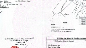 Bán nhà 21-23a Thạch Thị Thanh Tân Định Quận 1