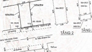 Bán nhà 53/37 Trần Khánh Dư Tân Định Quận 1