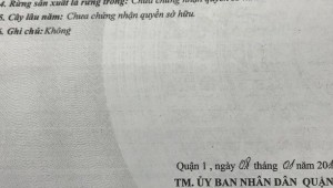 Bán nhà 225bis Trần Quang Khải Tân Định Quận 1