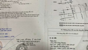 Bán nhà 111 Trần Khắc Chân Tân Định Quận 1