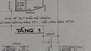 Bán nhà mặt hẻm 18/1 Đường Trần Quý Khoách, Phường Tân Định, Quận 1. DT: 8m x 15m, diện tích: 123m2 giá: 38.0 tỷ, 308.94 triệu/m2, 4750 triệu/mét ngang