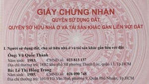 Bán nhà 68/10D Trần Quang Khải Tân Định Quận 1