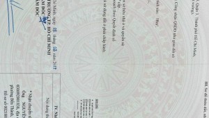 Bán nhà 242/7/52 Nguyễn Thiện Thuật Phường 3 Quận 3