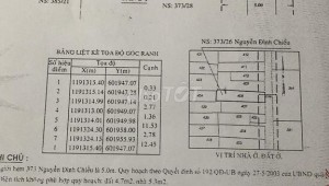 Bán nhà 373/26 Nguyễn Đình Chiểu Phường 5 Quận 3