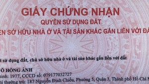 Bán nhà 187 Nguyễn Đình Chiểu Phường 5 Quận 3