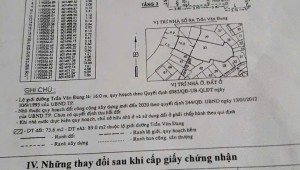 Bán nhà 9A Trần Văn Đang Phường 9 Quận 3