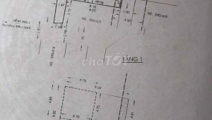 Bán nhà 378/25 Cách Mạng Tháng Tám Phường 10 Quận 3