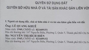 Bán nhà 542 Cách Mạng Tháng Tám Phường 11 Quận 3