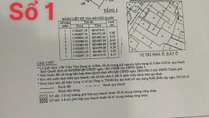 Bán nhà 25/44 Trần Văn Đang Phường 11 Quận 3